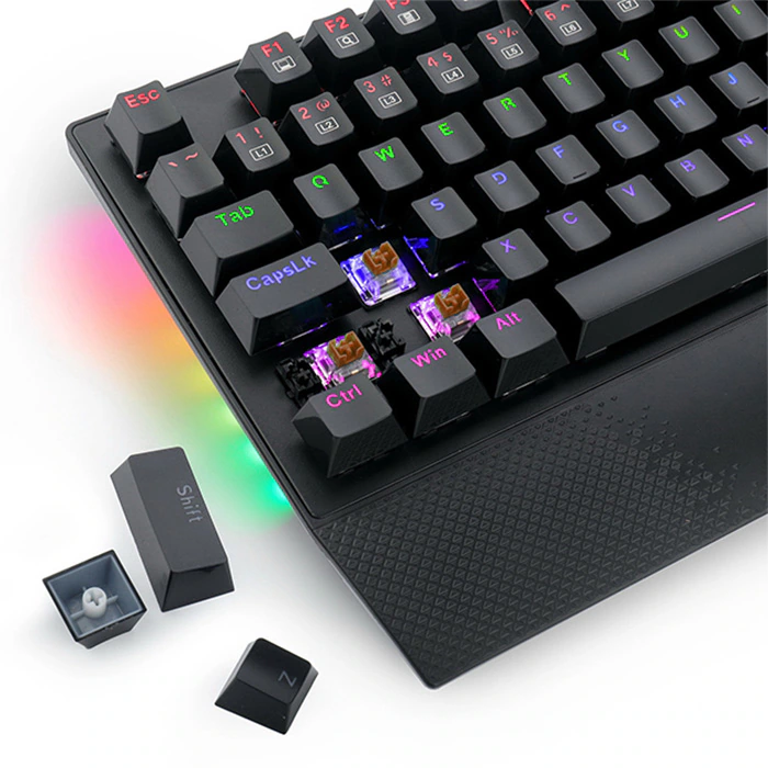 gaming keybord brown shaft